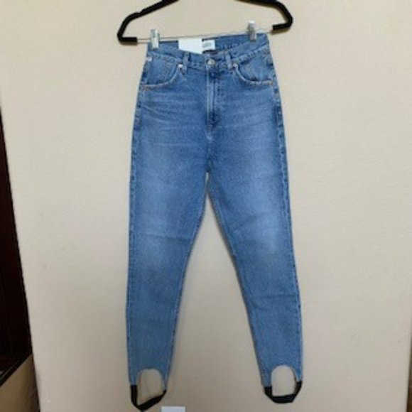 Citizens of Humanity Valerie Super High Waist Stirrup Jeans Caraway Size 25 NWT - Picture 6 of 6